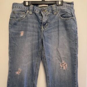 NWOT  LOW RISE  LONDON JEAN LONG SHORTS size 4